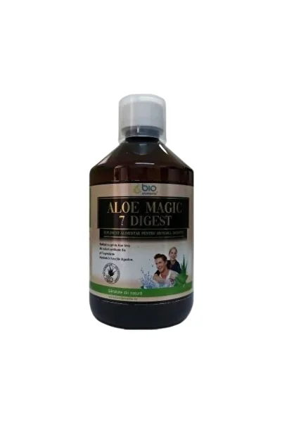 Bio Elemente Aloe Magic 7 Digest, Pentru Sistemul Digestiv, BioElemente, 500 ml