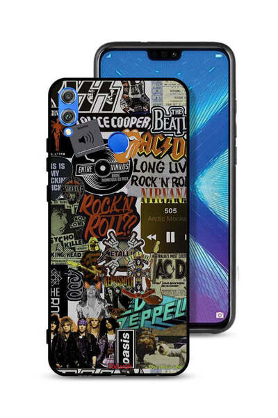 Tolwak غطاء حماية لهاتف Honor 8X، تحيا موسيقى الروك أند رول