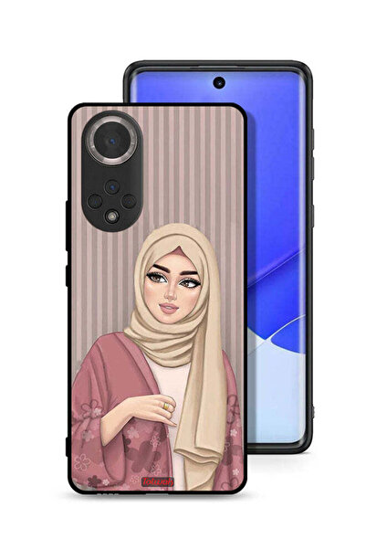 Tolwak غطاء حماية لهاتف Honor 50 برسومات فتاة محجبة