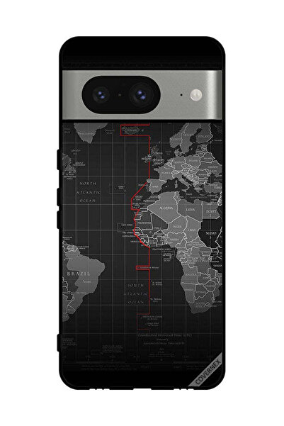 Covernex غطاء حماية لجوجل بيكسل 8 خريطة العالم