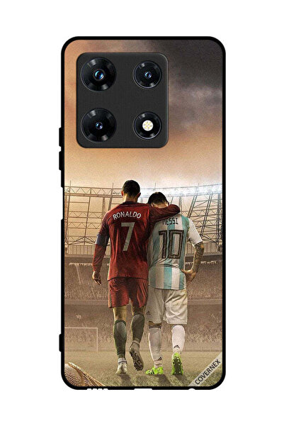 Covernex غطاء حماية لهاتف Infinix Note 30 Pro ميسي و CR7 رونالدو