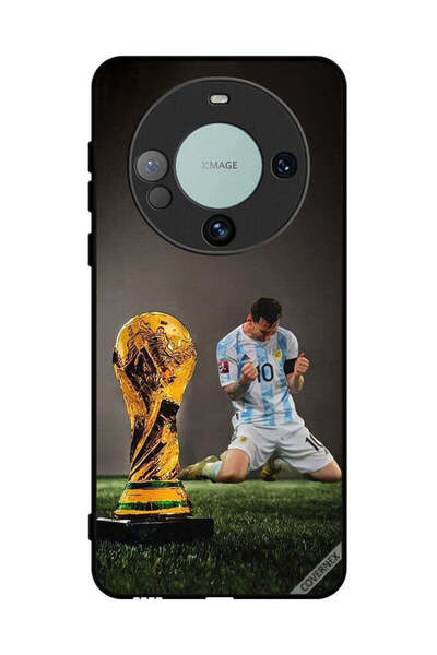 Covernex غطاء حماية لهاتف هواوي ميت 60 - ليو ميسي وكأس الفيفا