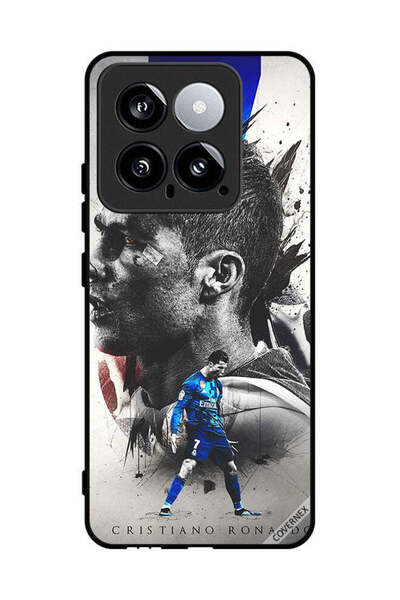Covernex غطاء حماية لهاتف شاومي 14 بخلفية كريستيانو رونالدو