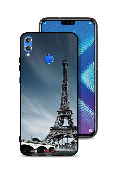 Tolwak Honor 8X Protective Case Cover Eiffel Tower