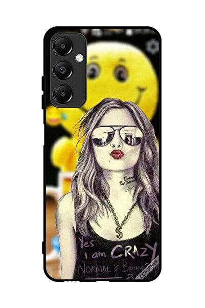 Covernex غطاء حماية لهاتف سامسونج جالاكسي A05s نعم أنا مجنون، العادي ممل