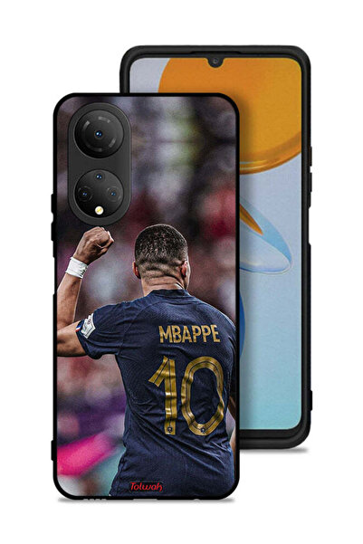 Tolwak غطاء حماية لهاتف Honor X7 بتصميم Mbappe 10