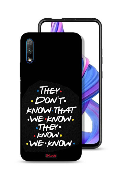 Tolwak غطاء حماية لهاتف Honor 9X (الصين) لا يعرفون ما نعرفه يعرفون أننا نعرفه