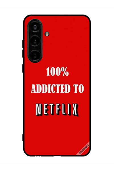 Covernex غطاء حماية لهاتف سامسونج جالكسي S24 بلس، مدمن على نتفليكس بنسبة 100%