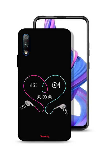 Tolwak غطاء حماية لهاتف Honor 9X (الصين) مع موسيقى