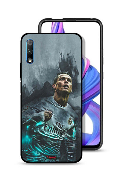 Tolwak غطاء حماية لهاتف Honor 9X (الصين) برسومات كريستيانو رونالدو