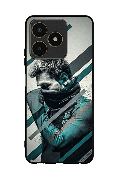 Covernex غطاء حماية لهاتف Realme C53 وجه ميسي المختبئ