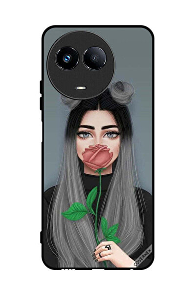 Covernex غطاء حماية لهاتف Realme 11 5G، رسمة فتاة لطيفة