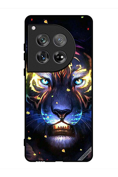Covernex غطاء حماية لهاتف OnePlus 12 بتصميم أسد ومشبك فني
