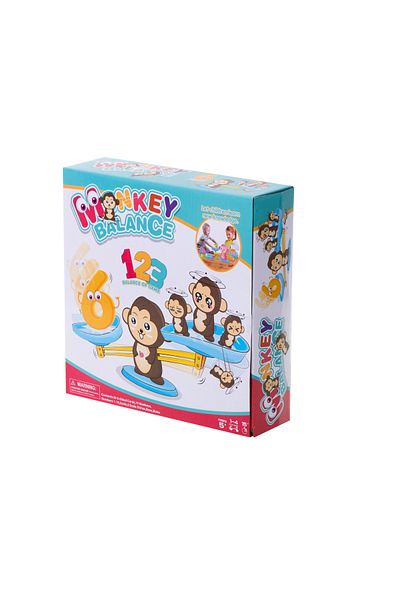 IMK Educational Game For Children Â®, Learn To Count Monkey Balance, 59 Pieces