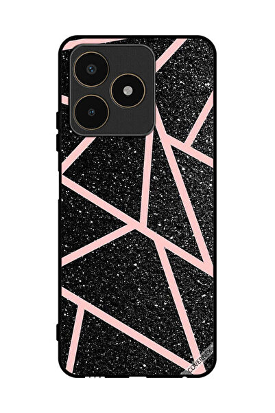 Covernex غطاء حماية لهاتف Realme C53 بنقشة بريقات ومسارات