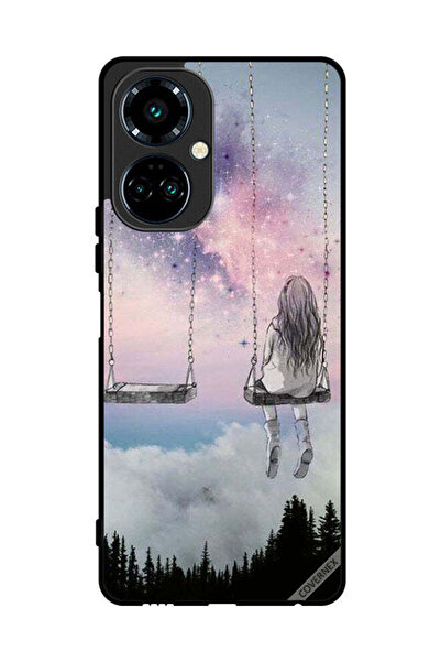 Covernex Protective Case Cover For Tecno Camon 19 Pro Lonely Girl Art