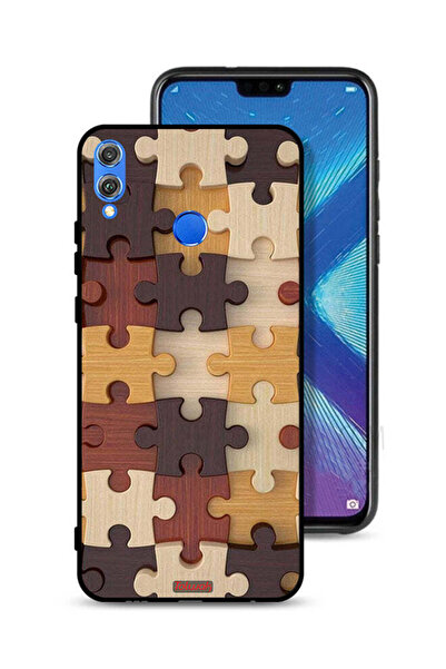 Tolwak غطاء حماية لهاتف Honor 8X بنمط خشبي