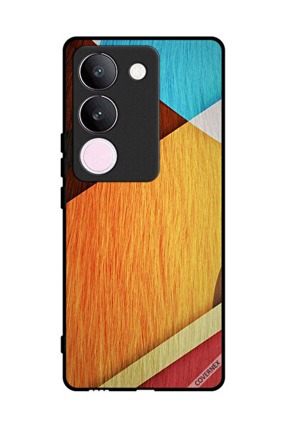 Covernex غطاء حماية لهاتف فيفو V29 بنسيج خشبي