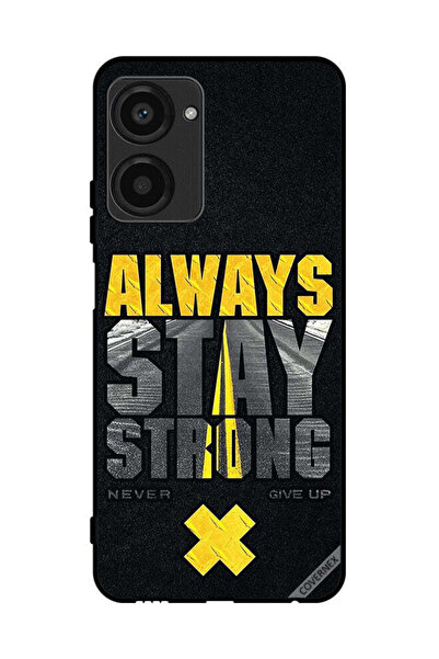 Covernex غطاء حماية لهاتف Realme 10 Pro كن قويًا دائمًا ولا تستسلم أبدًا