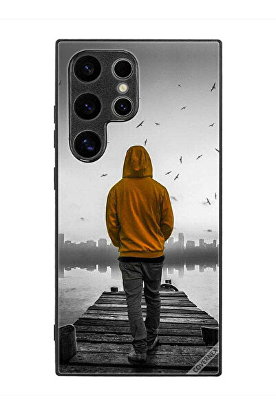Covernex غطاء حماية لهاتف سامسونج جالاكسي S24 ألترا - فتى حزين يمشي