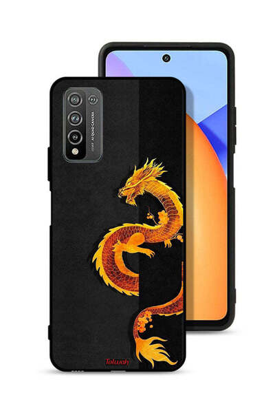 Tolwak Honor 10X Lite Protective Case Cover Dragon Art