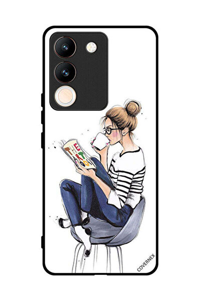 Covernex غطاء حماية لهاتف فيفو V29e - قراءة كتاب الفن