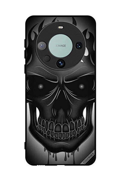 Covernex غطاء حماية لهاتف هواوي ميت 60 برو بلس - رسمة جمجمة