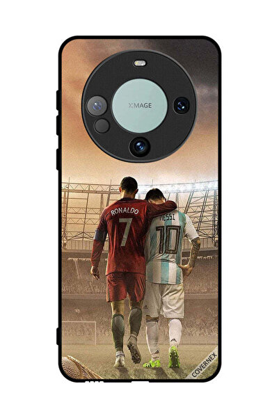 Covernex غطاء حماية لهاتف هواوي ميت 60 ميسي وكريستيانو رونالدو