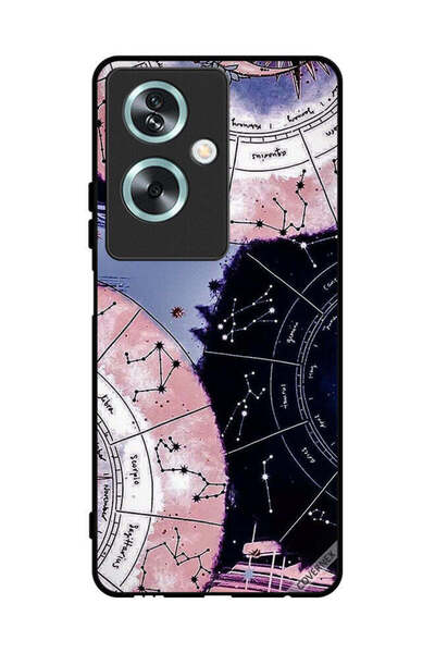 Covernex غطاء حماية لهاتف Oppo A2 مع خلفية لأبراج الفلك