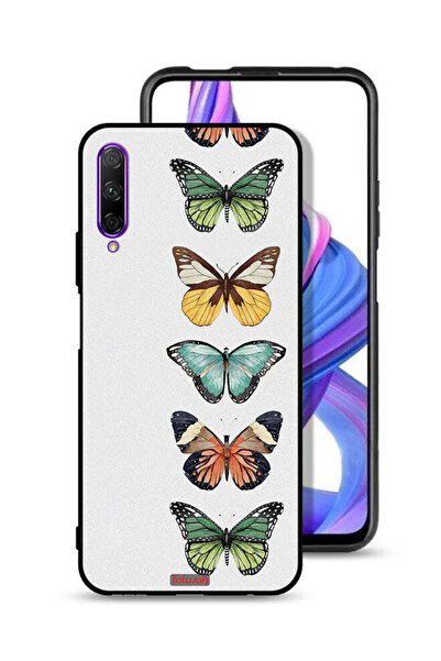Tolwak Honor 9X Pro Protective Case Cover Four Butterflies