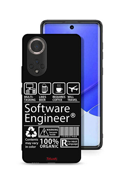 Tolwak غطاء حماية لهاتف Honor 50، ملصق مهندس برمجيات