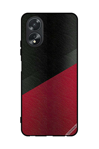 Covernex غطاء حماية لهاتف Oppo A38 بنمط جلدي