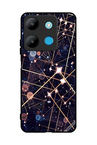 Covernex غطاء حماية لهاتف إنفينيكس سمارت 7 بنمط منحنيات الإضاءة