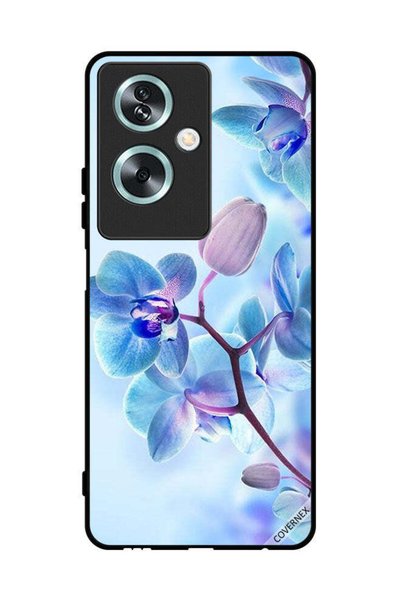 Covernex غطاء حماية لهاتف Oppo A79 بنقشة زهور الأوركيد