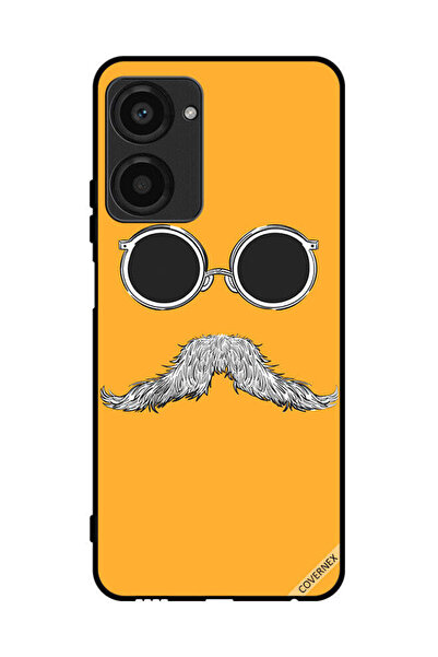 Covernex غطاء حماية لهاتف Realme 10 Pro مع نظارة وفن الشارب