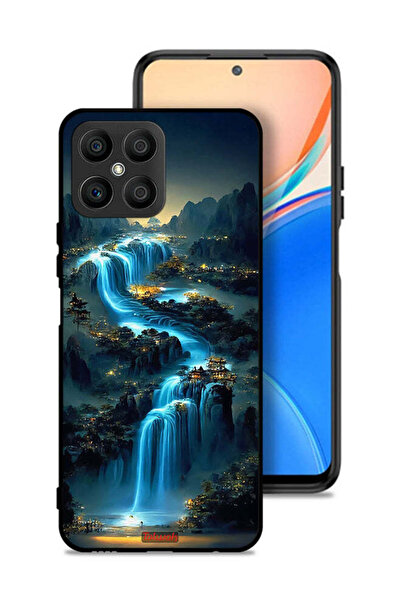 Tolwak غطاء حماية لهاتف Honor X8 4G بتصميم شلال