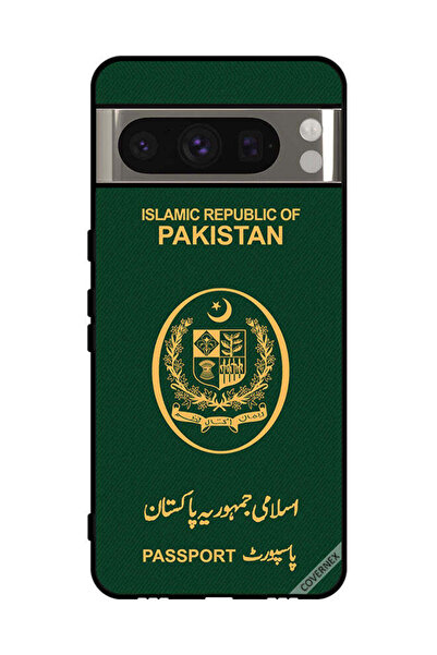 Covernex غطاء حماية لهاتف Google Pixel 8 Pro بنمط جواز السفر الباكستاني