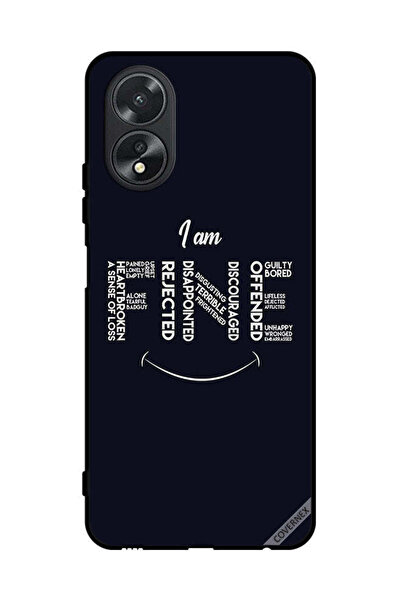 Covernex Protective Case Cover For Oppo A38 Calligraphy I Am Fine