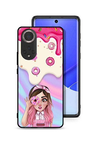 Tolwak غطاء حماية لهاتف Honor 50 يحمل صورة دونات