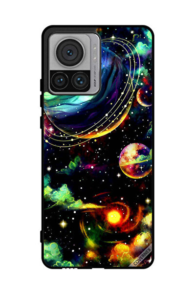 Covernex غطاء حماية لهاتف موتورولا إيدج 30 ألترا - نباتات زحل