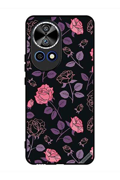 Covernex غطاء حماية لهاتف هواوي نوفا 12 برو - زهور باستيل جوث روز