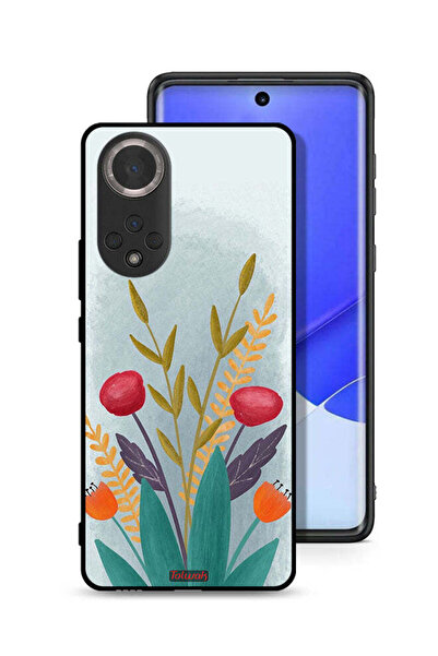 Tolwak غطاء حماية لهاتف Honor 50 برسومات نباتية