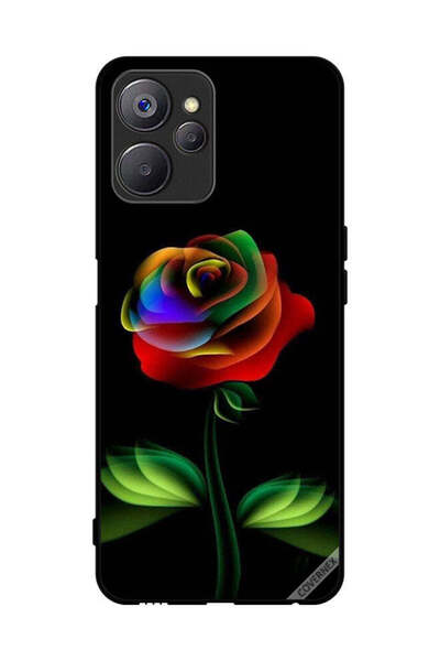 Covernex غطاء حماية لهاتف Realme 10 بلون قوس قزح وردي