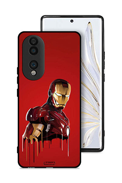 Tolwak غطاء حماية لهاتف Honor 70 برسومات الرجل الحديدي