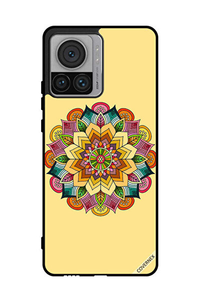 Covernex غطاء حماية لهاتف موتورولا إيدج 30 ألترا بنمط ماندالا دائري