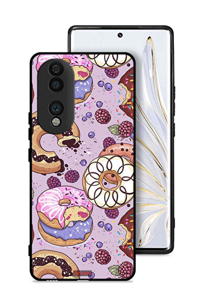 Tolwak غطاء حماية لهاتف Honor 70 بتصميم دوناتس آرت