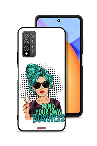Tolwak Honor 10X Lite Protective Case Cover Mind Your Own Business