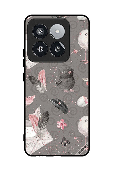 Covernex غطاء حماية لهاتف شاومي 14 برو - ريش وفراخ