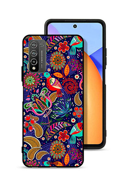 Tolwak غطاء حماية لهاتف Honor 10X Lite بنقشة طيور وزهور