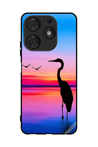 Covernex غطاء حماية لهاتف تكنو سبارك 10 برو - شوك وطيور